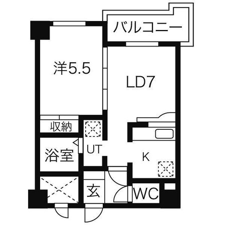 パースコートの物件間取画像